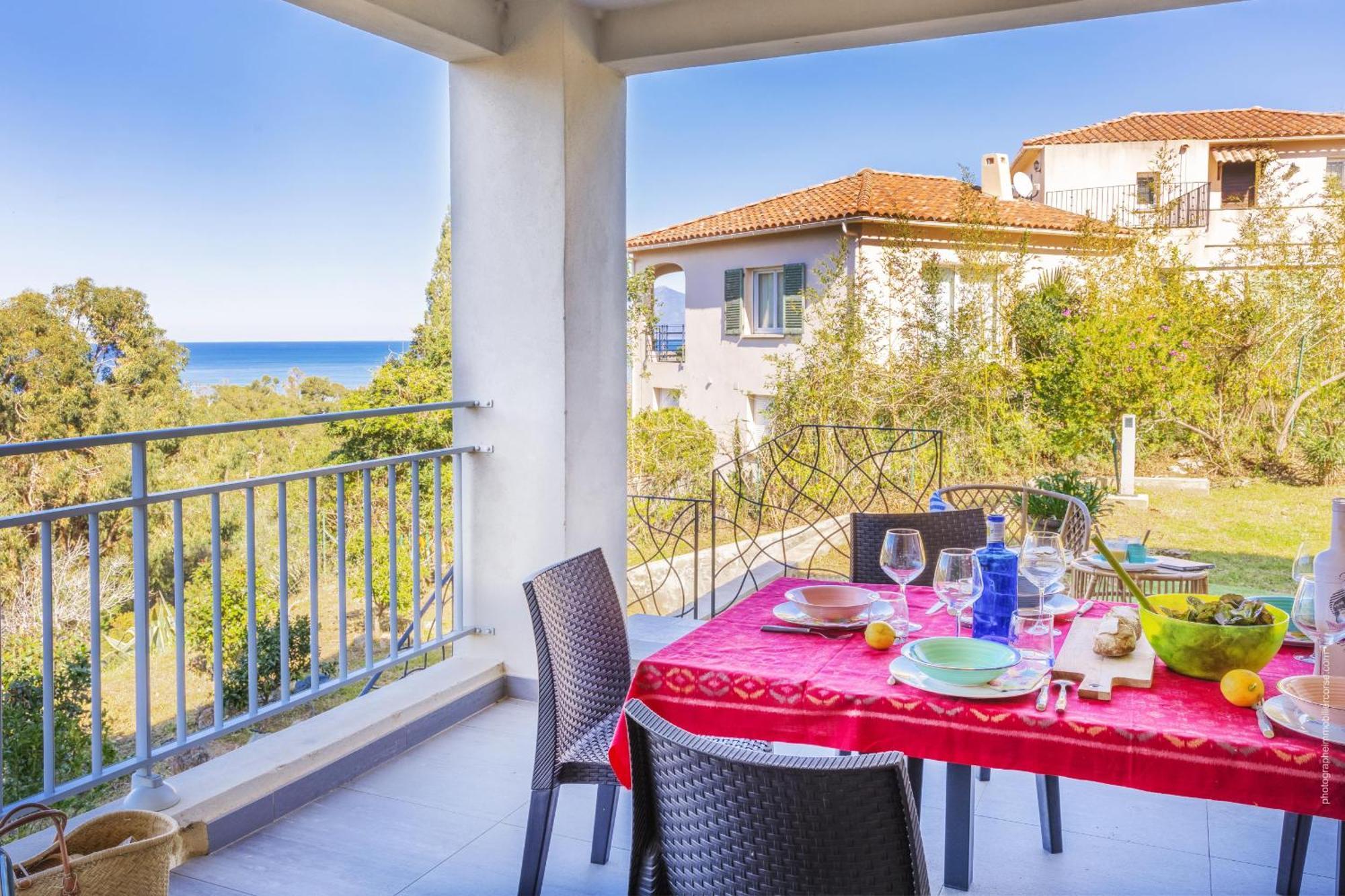 Appartement Vue Mer Fromontica Saint-Florent  Zewnętrze zdjęcie