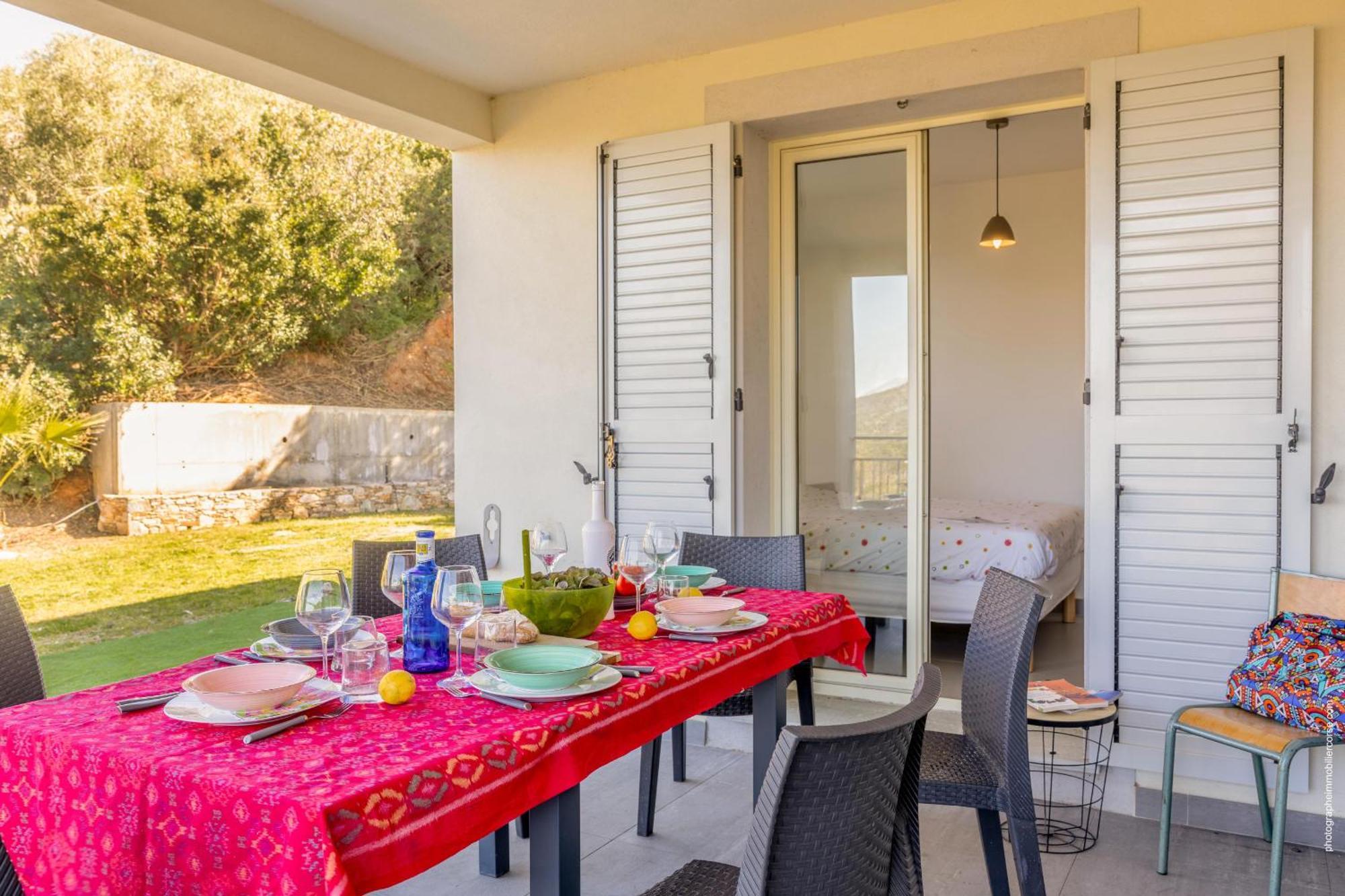 Appartement Vue Mer Fromontica Saint-Florent  Zewnętrze zdjęcie